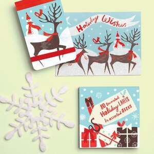 Блокнот «Reindeer Dash Mini Journal
