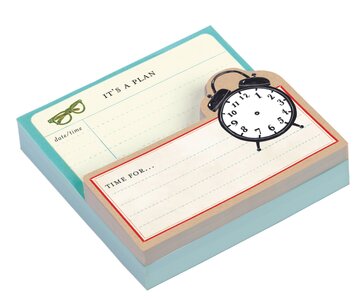 Блокнот «Vintage Clock Shaped Memo Pads