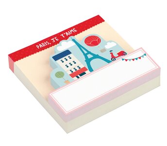 Блокнот «Paris Shaped Memo Pads