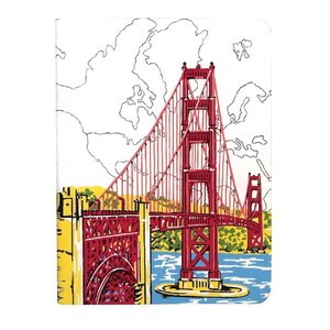 Блокнот «San Francisco Golden Gate Handmade Journal