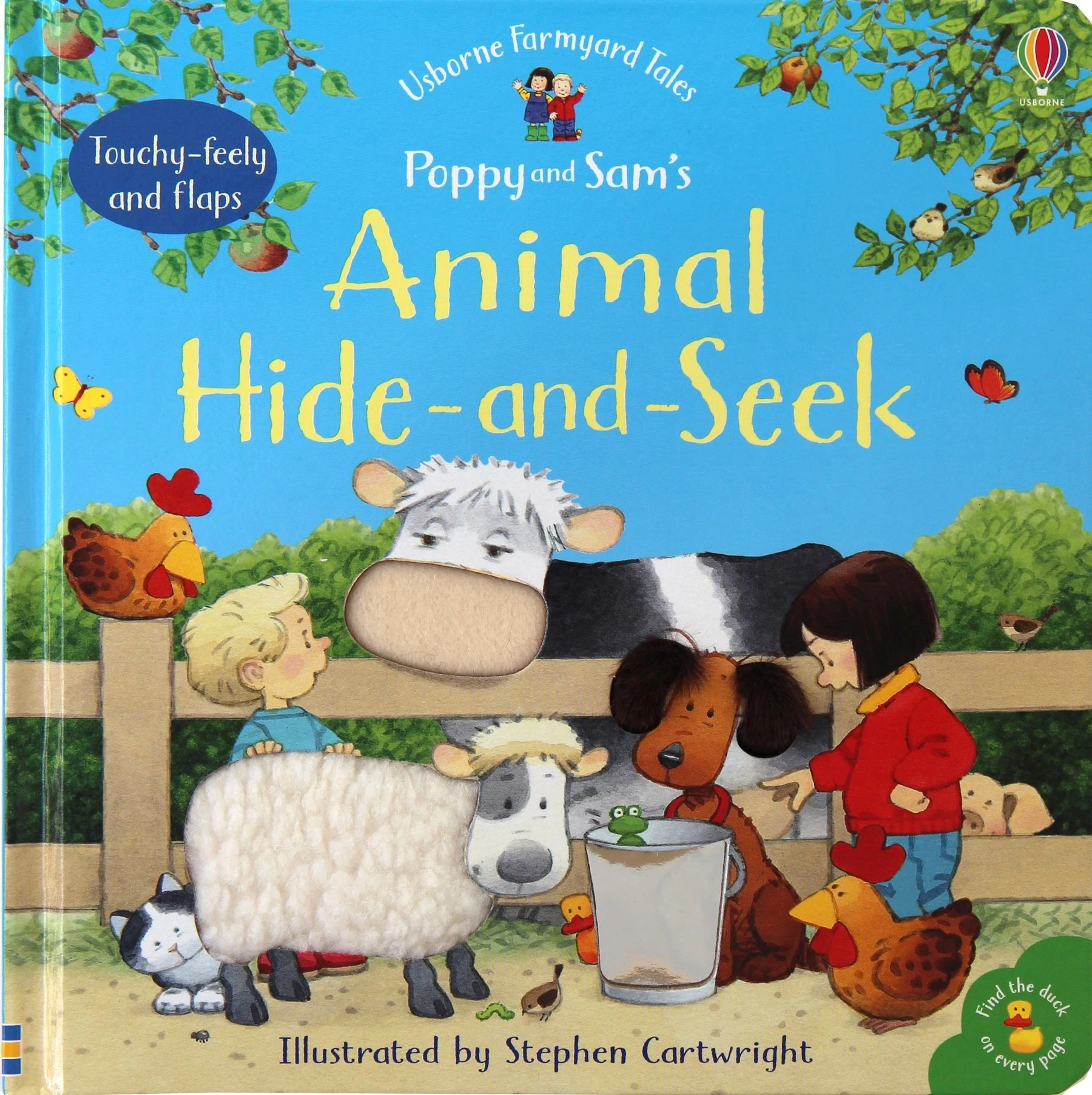 Touchy-Feely Farmyard Tales. Animal Hide-and-Seek