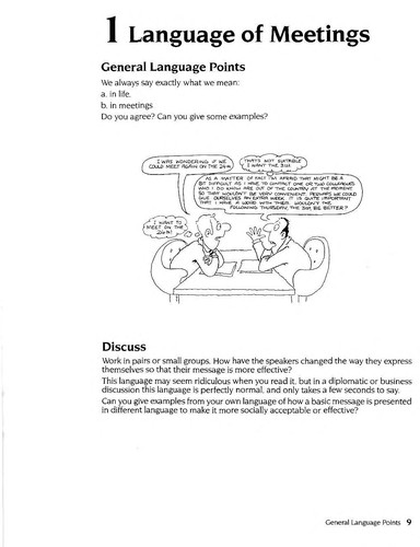 The Language of Meetings