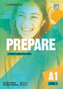 Підручник «Prepare! Updated Edition Level 1 SB with eBook including Companion for Ukraine