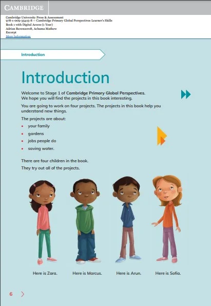 Cambridge Primary Global Perspectives. Learner's Skills. Book 1 with Digital Access (1 Year)