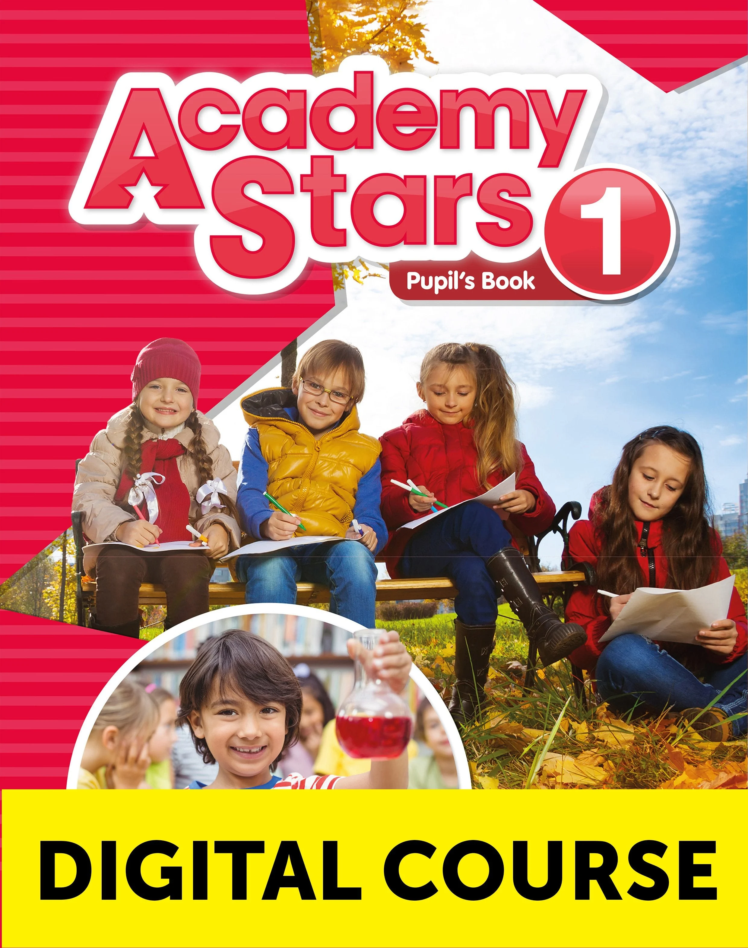 Academy Stars for Ukraine Level 1 Pupil's Book with Digital PB & Pupil's Practice Kit