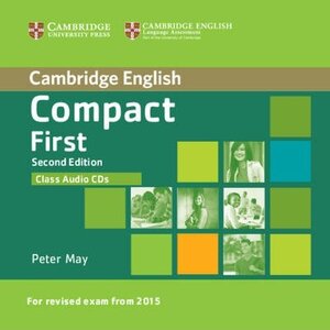 Аудіодиск «Compact First 2nd Edition. Class Audio CDs (набір із 2 аудіодисків)