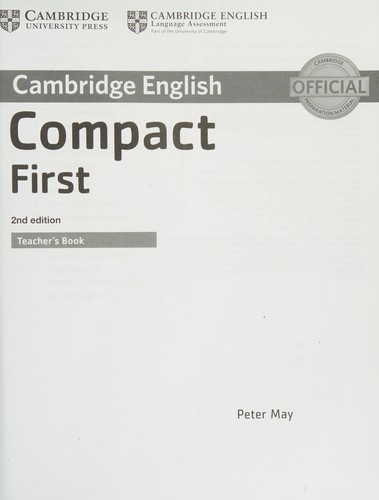 Книга для вчителя «Compact First 2nd Edition. Teacher's Book