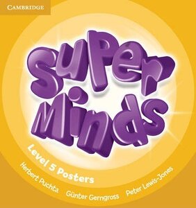Посібник «Super Minds Level 5 Posters (10)