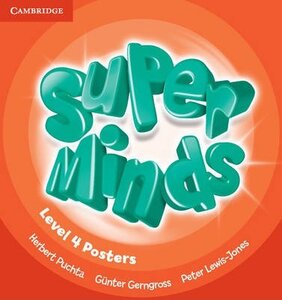 Посібник «Super Minds Level 4 Posters (10)