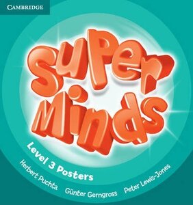 Посібник «Super Minds Level 3 Posters (10)