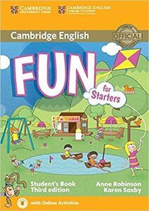 Підручник «Fun for Starters Student's Book with Audio with Online Activities