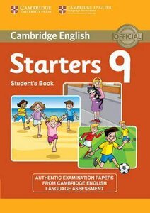 Підручник «Cambridge YLE Tests 9 Starters. Student's Book