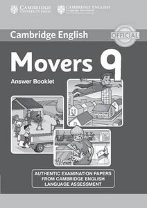Посібник «Cambridge YLE Tests 9 Movers. Answer Booklet (відповіді до підручника)