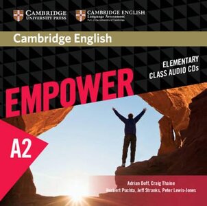 Аудіодиск «Cambridge English Empower Elementary Class Audio CDs (3) (аудіодиск)