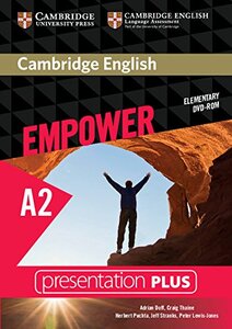 DVD диск «Cambridge English Empower A2 Elementary Presentation Plus DVD-ROM