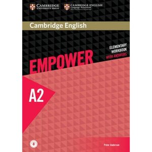 Посібник «Cambridge English Empower Elementary Workbook with Answers + Online Audio (робочий зошит)