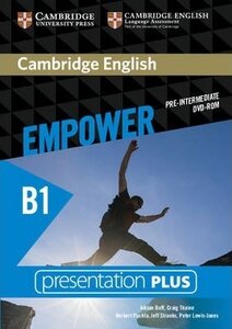 DVD диск «Cambridge English Empower B1 Pre-Intermediate Presentation Plus DVD-ROM