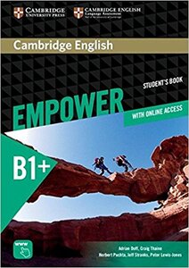 Посібник «Cambridge English Empower B1+ Intermediate Student's Book+Assesment+Work book (підручник)
