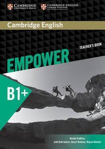 Посібник «Cambridge English Empower B1+ Intermediate Teacher's Book (книга вчителя)