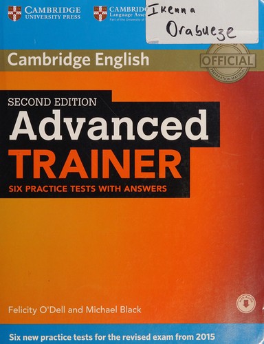 Підручник «Advanced Trainer Six Practice Tests with Answers with Audio