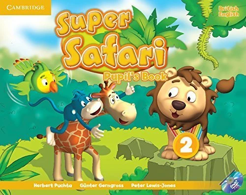 Підручник «Super Safari Level 2 Pupil's Book with DVD-ROM