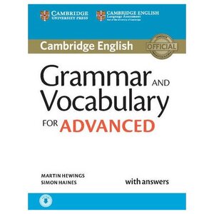 Посібник «Cambridge Grammar and Vocabulary for Advanced with Answers+Audio (робочий зошит)
