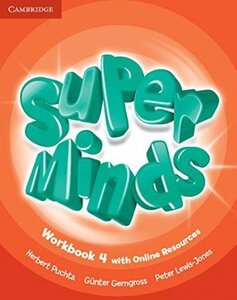 Робочий зошит «Super Minds Level 4 Workbook with Online Resources