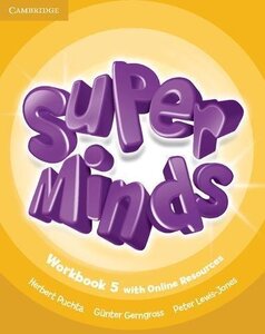 Робочий зошит «Super Minds Level 5 Workbook with Online Resources