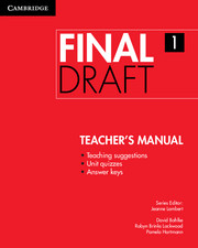 Книга для вчителя «Final Draft Level 1 Teacher's Manual