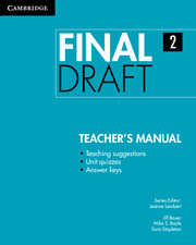 Книга для вчителя «Final Draft Level 2 Teacher's Manual