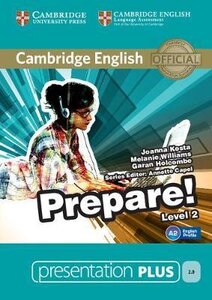 DVD диск «Cambridge English Prepare! Level 2 Presentation Plus DVD-ROM (DVD диск)