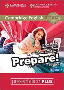 DVD диск «Cambridge English Prepare! Level 4 Presentation Plus DVD-ROM (DVD диск)