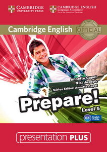 DVD диск «Cambridge English Prepare! Level 5 Presentation Plus DVD-ROM (DVD диск)