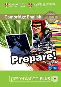 DVD диск «Cambridge English Prepare! Level 6 Presentation Plus DVD-ROM (DVD диск)