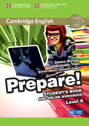 Підручник «Cambridge English Prepare! Level 6 Student's Book and Online Workbook