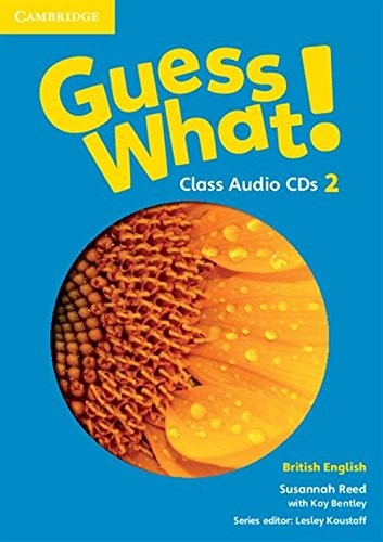 Аудіодиск «Guess What! Level 2 Class Audio CDs (3)