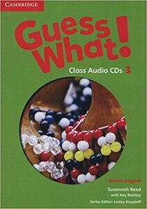 Аудіодиск «Guess What! Level 3 Class Audio CDs (2)