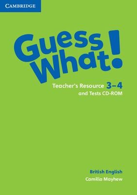 Аудіодиск «Guess What! Levels 3-4 Teacher's Resource and Tests CD-ROMs