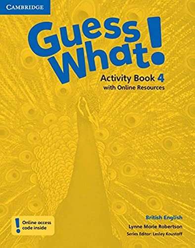 Посібник «Guess What! Level 4 Activity Book with Online Resources