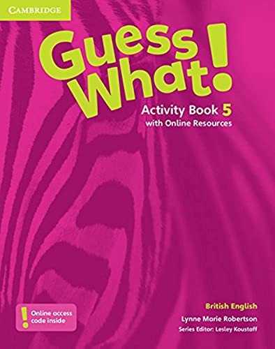 Посібник «Guess What! Level 5 Activity Book with Online Resources