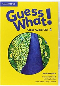 Аудіодиск «Guess What! Level 4 Class Audio CDs (2)