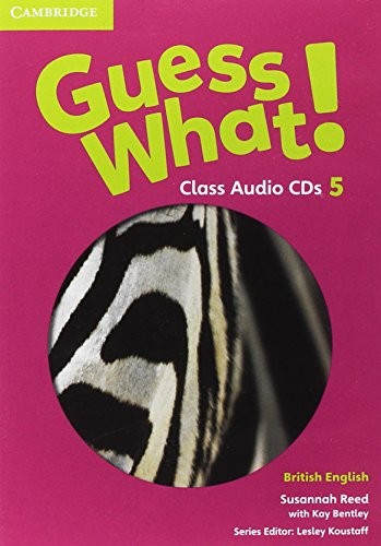 Аудіодиск «Guess What! Level 5 Class Audio CDs (3)