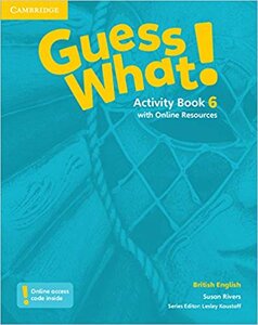 Посібник «Guess What! Level 6 Activity Book with Online Resources