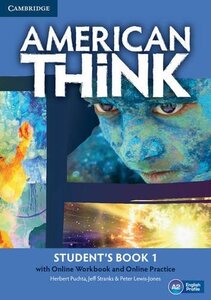 Підручник «American Think 1. Student's Book with Online Workbook & Online Practice (підручник + робочий зошит онлайн)