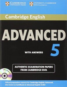 Комплект книг «Cambridge English Advanced 5 Self-study Pack
