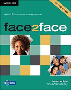 Робочий зошит «Face2face 2nd Edition Intermediate Workbook with Key