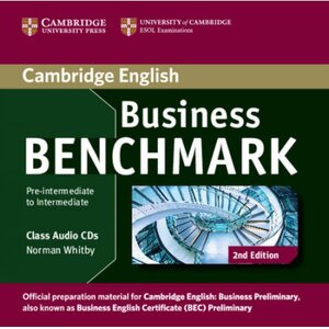 Посібник «Business Benchmark 2nd Pre-Intermediate/Intermediate Audio CD (аудіодиск)