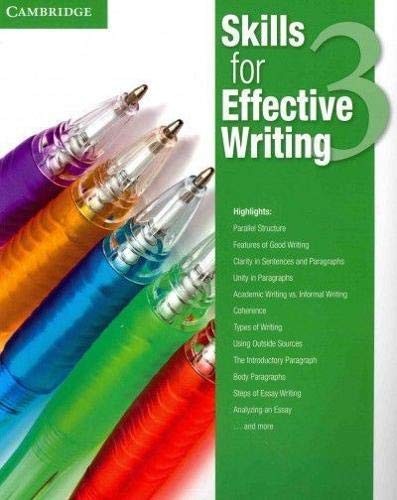 Підручник «Skills for Effective Writing 3. Student's Book