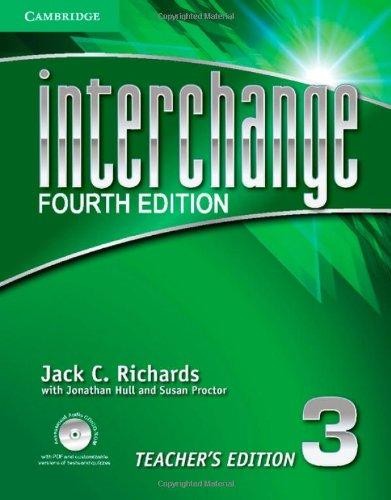 Книга для вчителя «Interchange 4th Edition 3. Teacher's Edition with Assessment Audio CD/CD-ROM