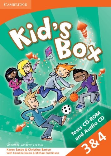 Аудіодиск «Kid's Box Levels 3–4 Tests CD-ROM and Audio CD